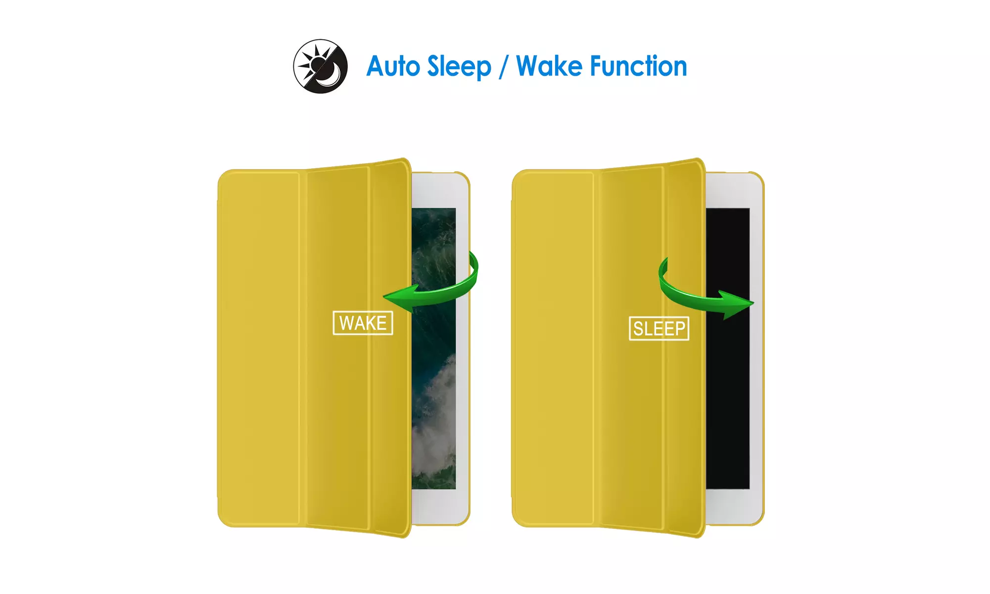 JETech Case for Apple iPad Mini 1 2 3, Hard Back Shell Soft-Touch Stand Cover
