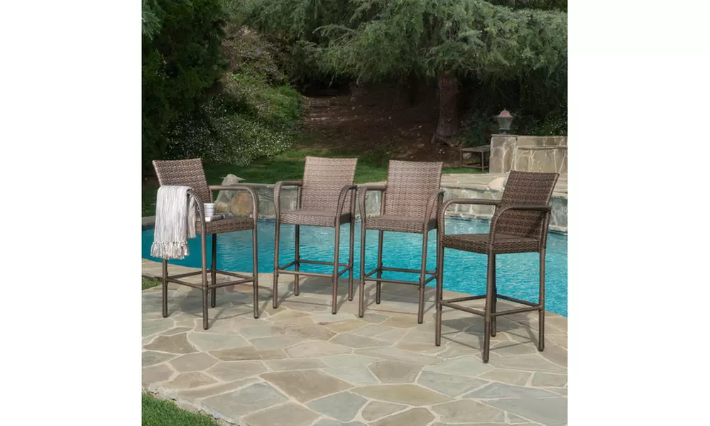 McComb Outdoor Barstools (2- or 4-Pack) - Primary Image