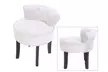 Vanity Wood Bench Make-up Chair Padded Stool Bedroom Bathroom Living Room - Second Medium