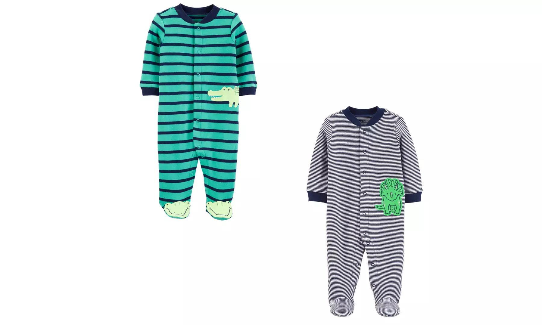 Child of Mine by Carter's Baby Boy Snap-up Sleep 'N Play Pajamas - Primary Image