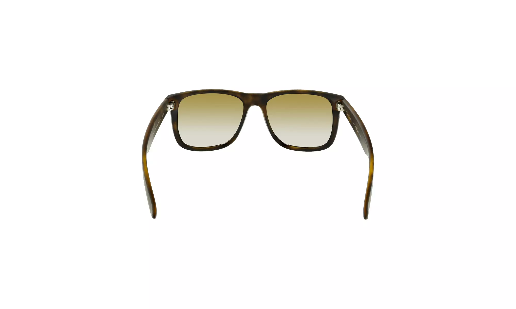 Ray-Ban Men's Polarized Justin RB4165-865/T5-55 Brown Rectangle Sunglasses - Second Medium