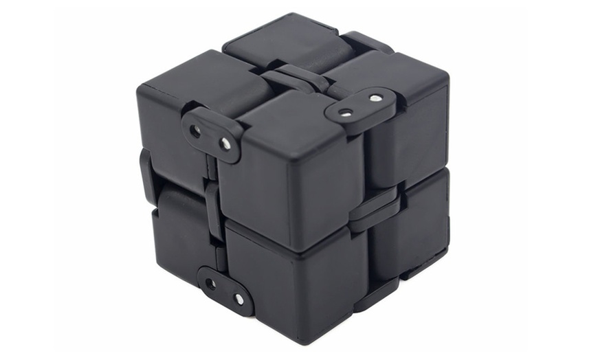 Magic Infinity Cube Fidget Cube Portable Foldable Puzzle Toy | Groupon