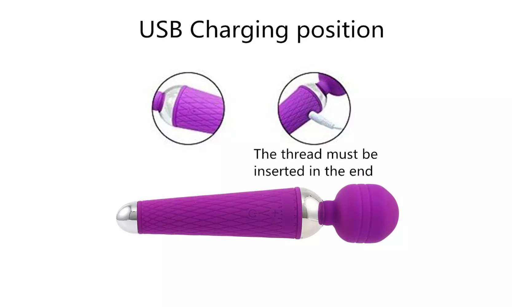 Wand Massager Vibrators AV Vibrator Sex Toys Anal Vibrador Stimulator 