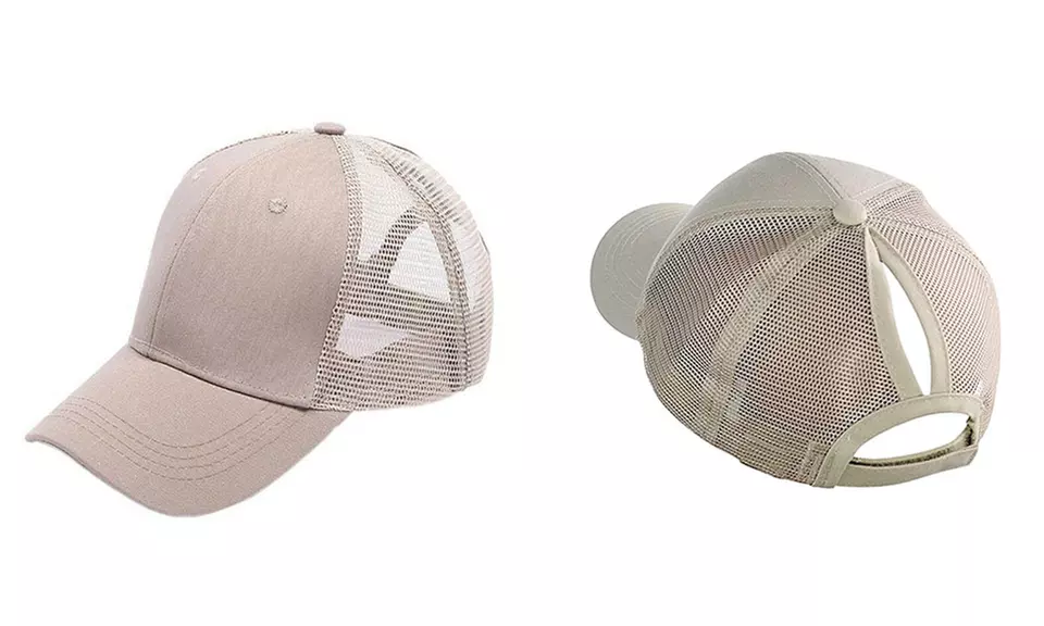 Ponytail Baseball Cap Hat
