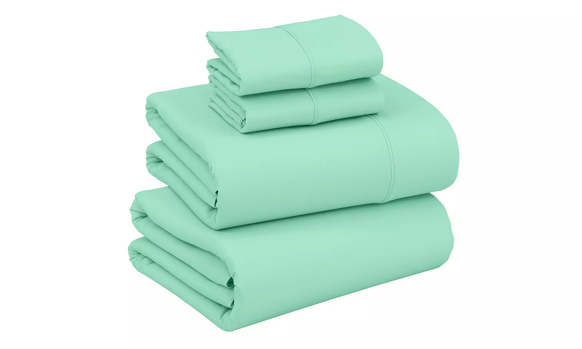 Ruvanti 1800 Series 4 Piece Microfiber Bed Sheet Set Soft Deep Pocket Sheet