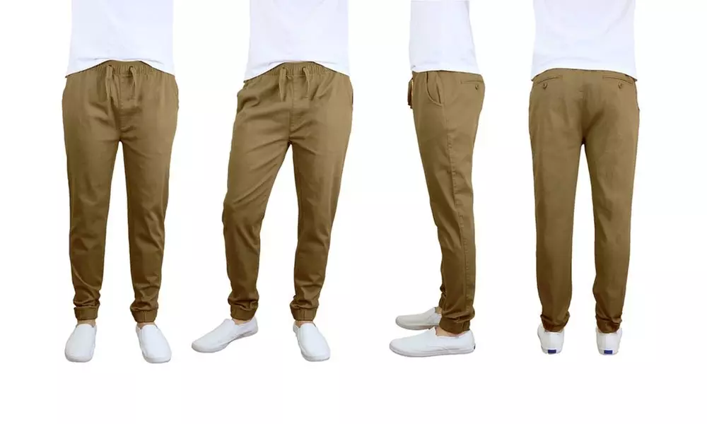 Men's Cotton Twill Joggers - Second Medium