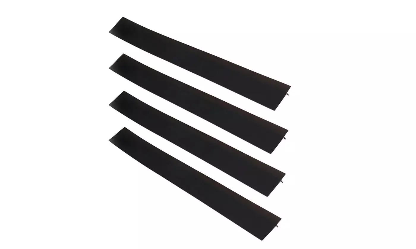 2-6 Pack Silicone Stove Cooktop Counter Gap Covers Kitchen Gap Filler Cover