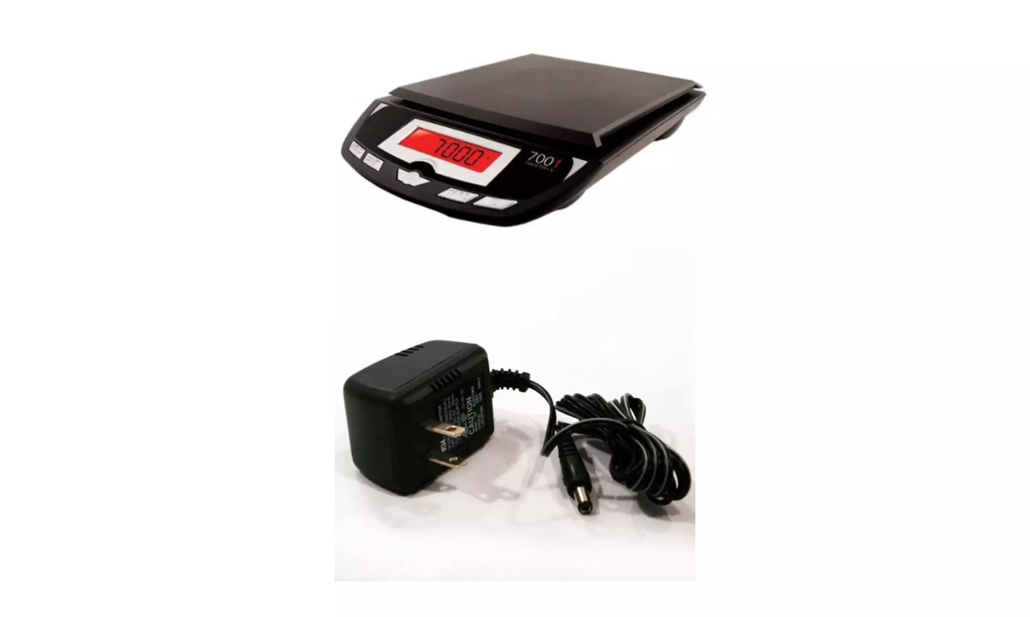 My Weigh 7001DX 15lb Kitchen & Table Scale (Black) with AC Adapter - Primary Image