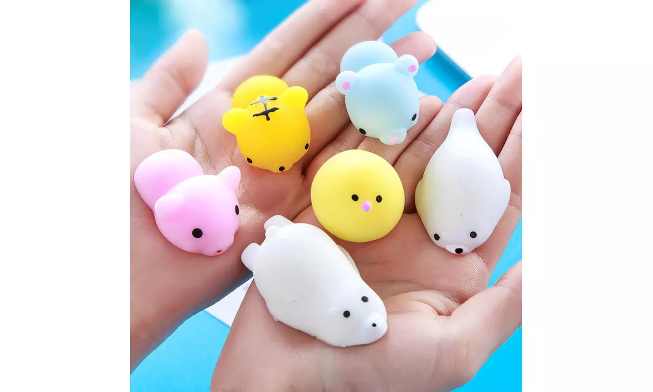 25-50 Squishy Lot Slow Rising fidget toy Kawaii Cute Animal Hand Toy - Primary Image
