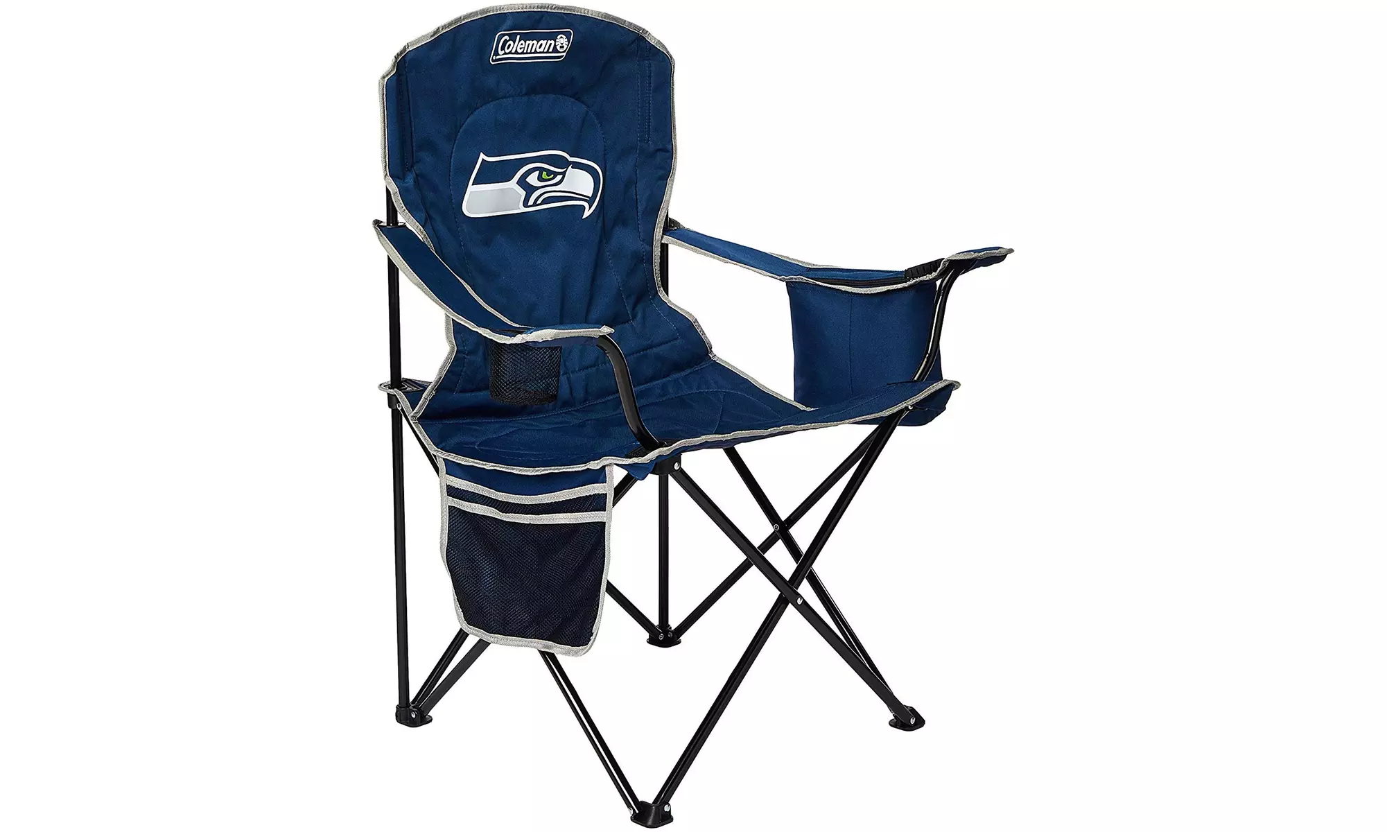 Coleman NFL Cooler Quad Folding Tailgating & Camping Chair, Seattle Seahawks - Primary Image