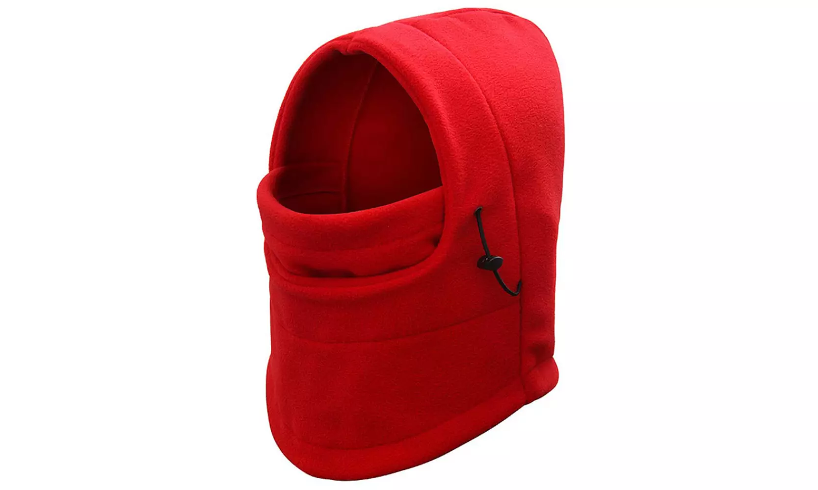 Adjustable Multi Use Fleece Cover up Mask with Hood - Primary Image