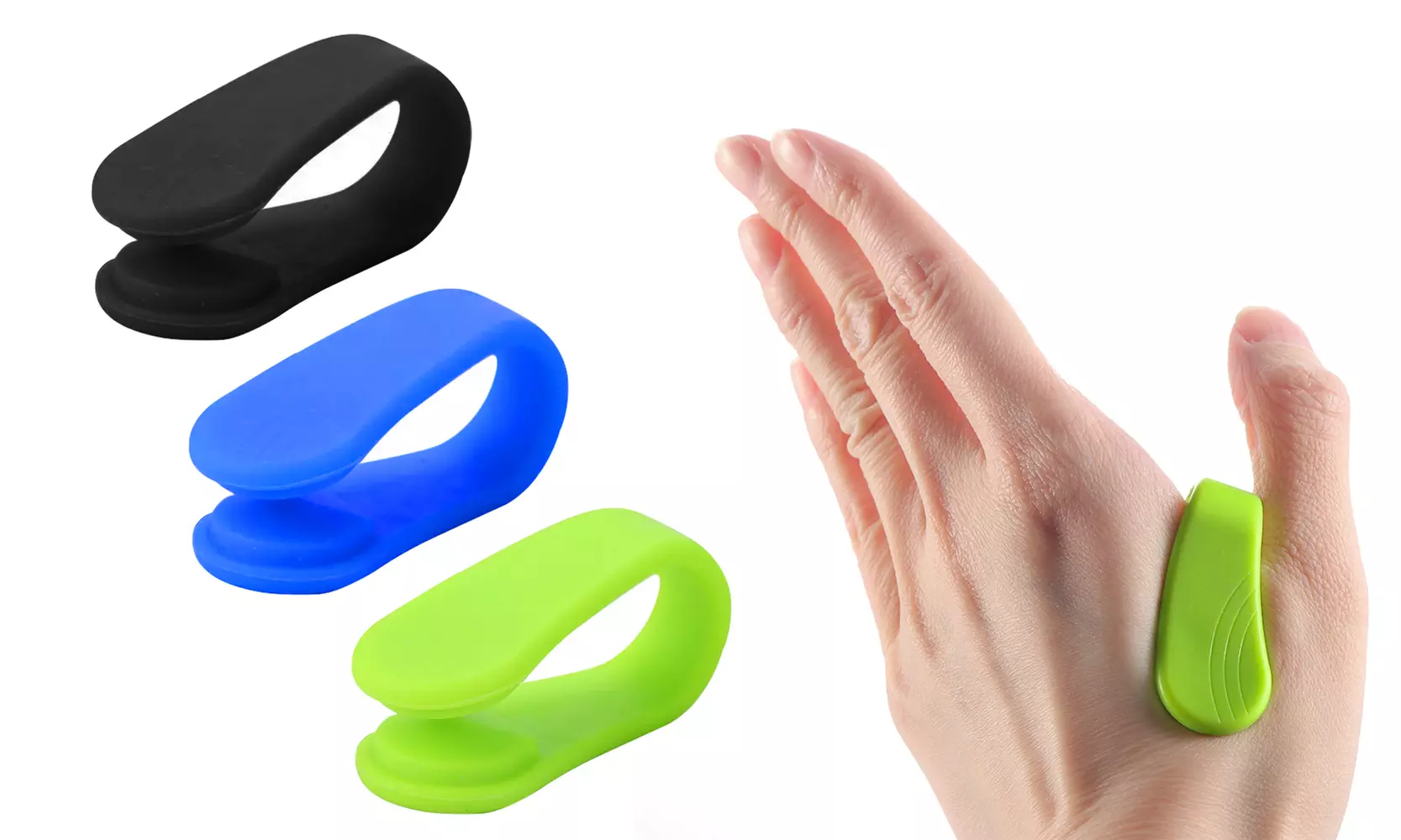 2-Pack: Headache, Migraine, Tension Relief Wearable Supporting Acupressure Clip - Primary Image
