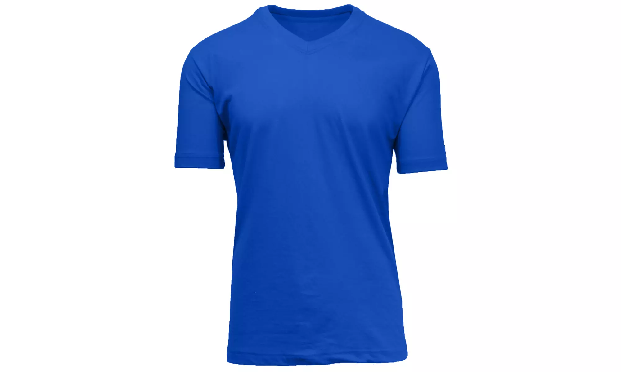 Men's Short Sleeve V-Neck Classic Tee (Sizes, S to 3XL)