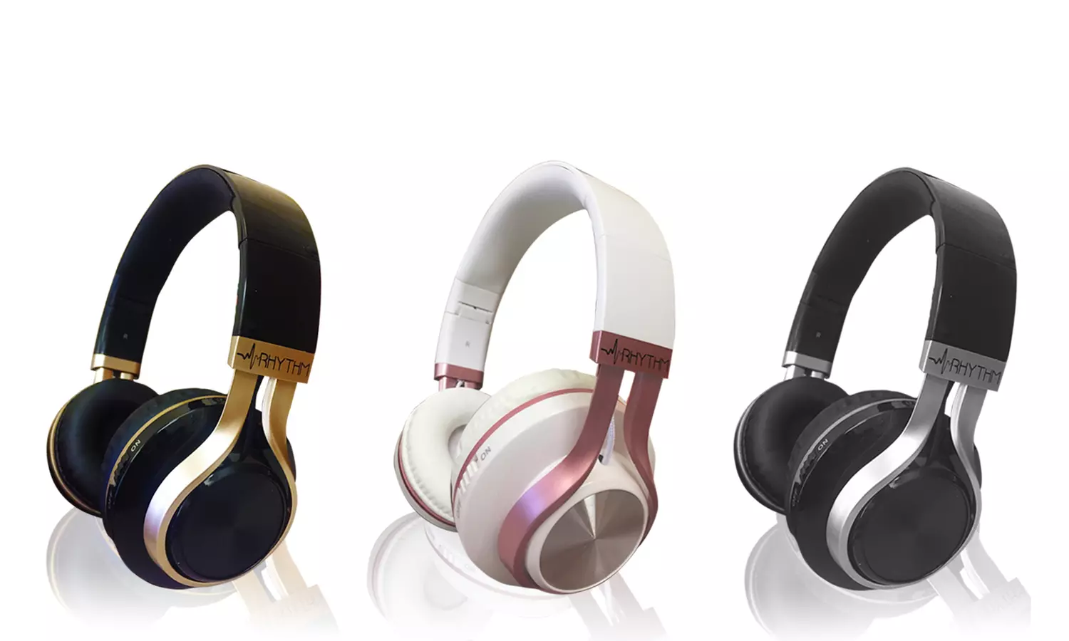 Aduro Resonance Foldable Wireless Bluetooth Headphones - Primary Image