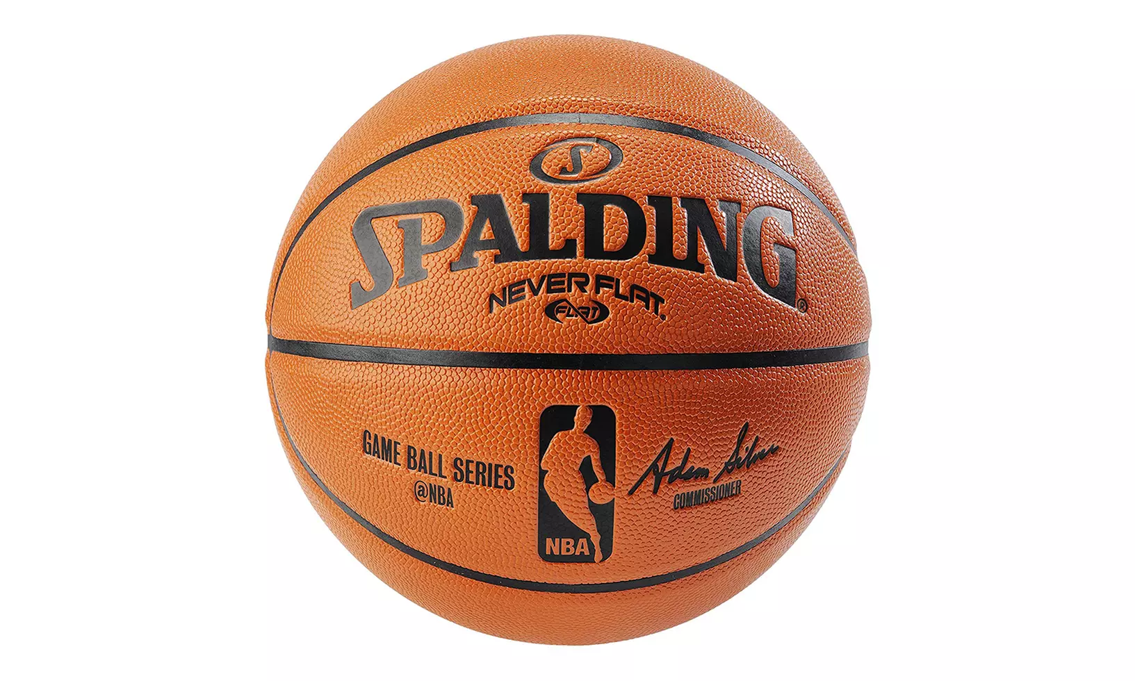 Spalding 29.5" NeverFlat NBA Replica Composite Basketball - Primary Image