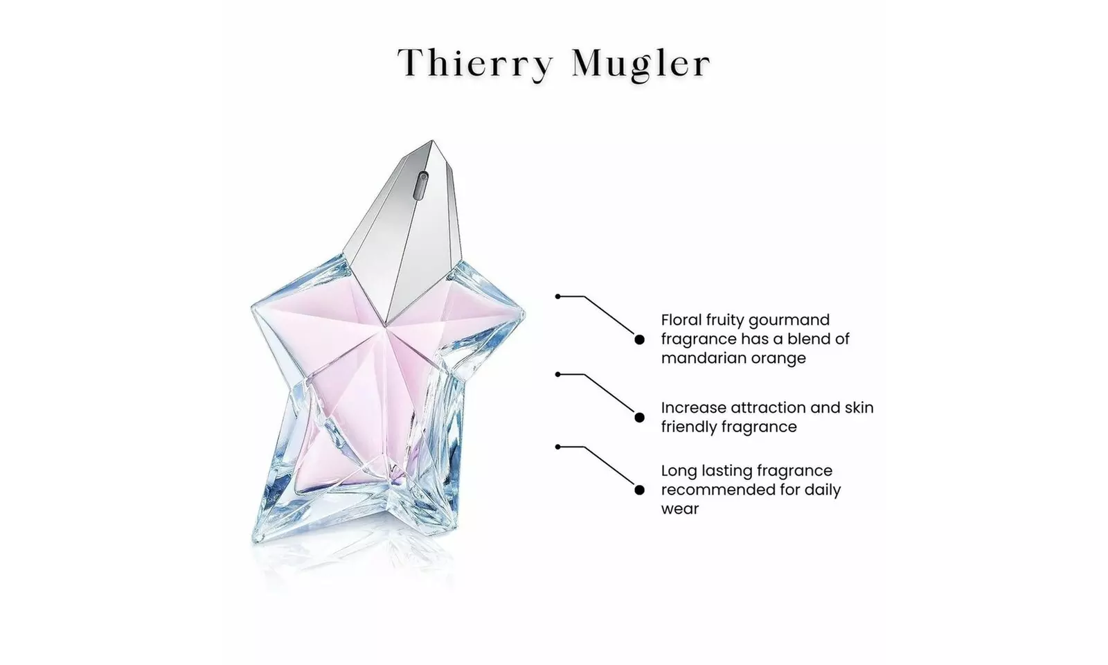 Thierry Mugler Angel Eau De Toilette EDT for Women 1.0 Fl. Oz. - Second Medium