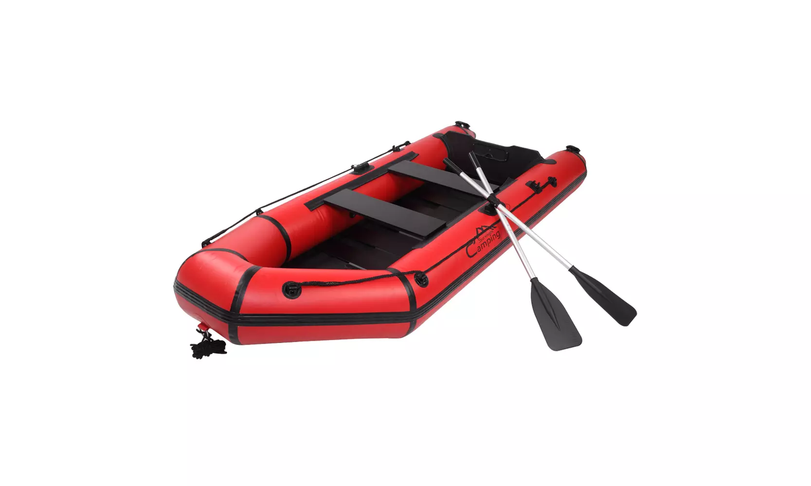 Camping Survivals Portable Inflatable Assault Boat,Fishing Boat Kit - Primary Image