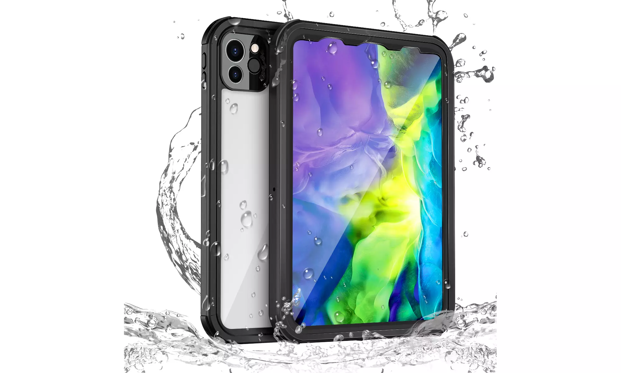 For 11 inch iPad Pro(3rd Gen)2021 Waterproof IP68 Case Built-in Screen Protector - Second Medium