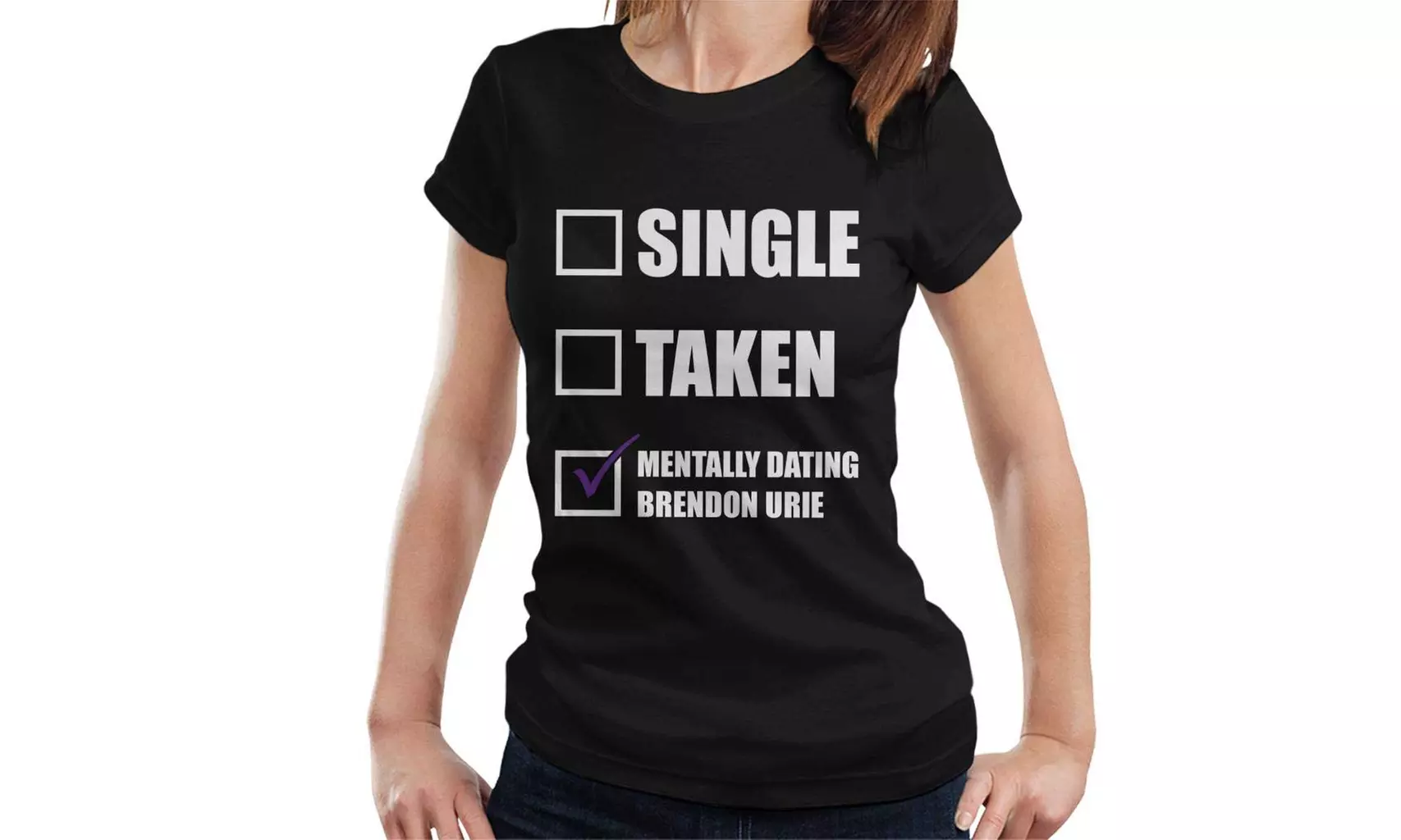 Coto7 Single Taken Mentally Dating Brendon Urie Women's T-Shirt - Primary Image