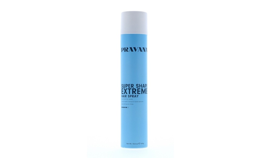 Image 3: One or Two Pack of Pravana Nevo Super Shape Extreme Hair Spray 10.6 oz