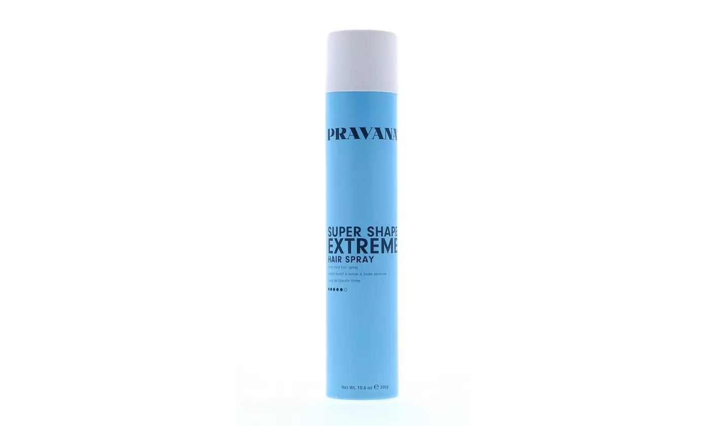 One or Two Pack of Pravana Nevo Super Shape Extreme Hair Spray 10.6 oz