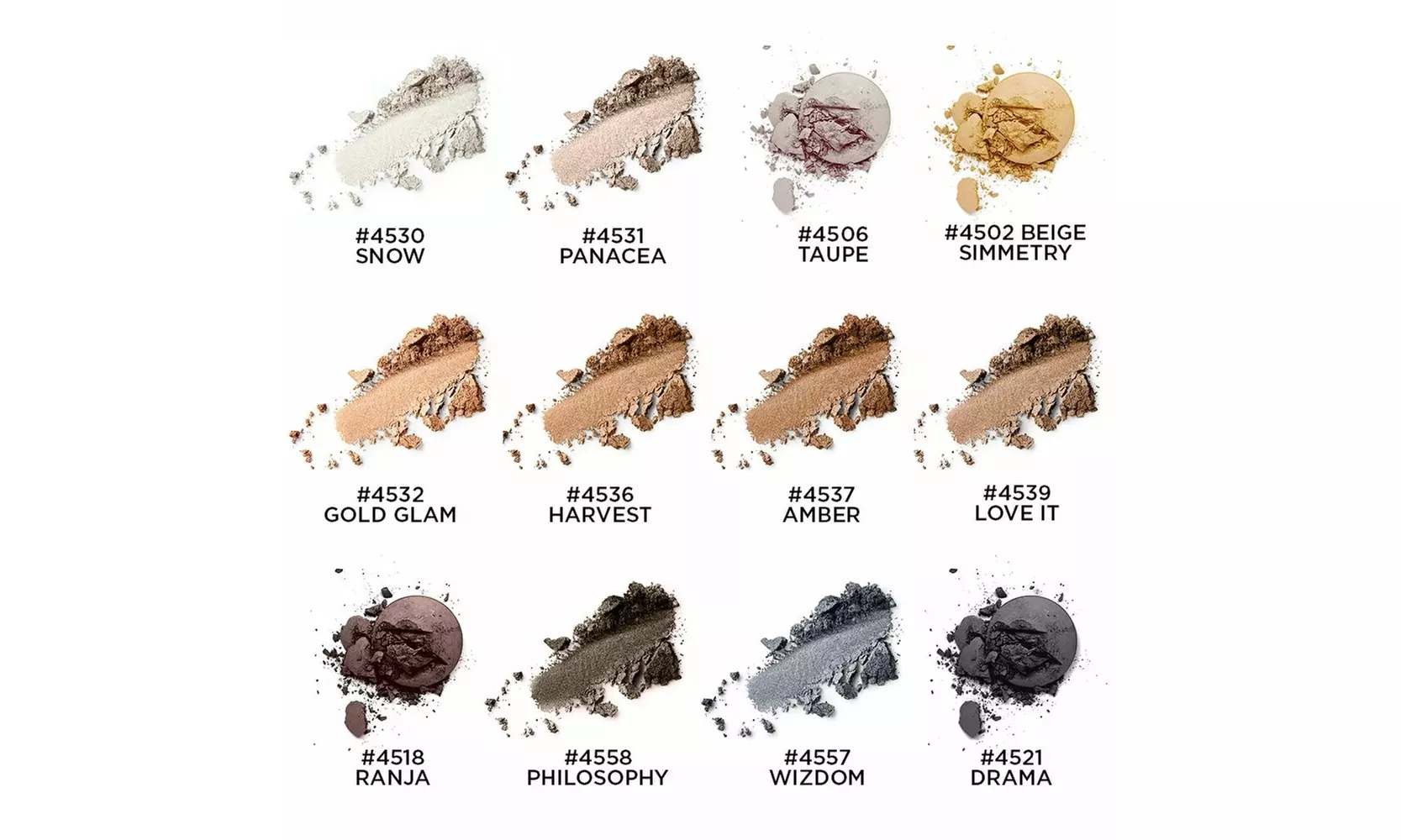 Lord & Berry Nude Basic Palette (12 eyeshadows) - Second Medium