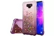 For Samsung Galaxy Note 9 Two Tone Color Design Quicksand Hard TPU Glitter Case - Second Medium