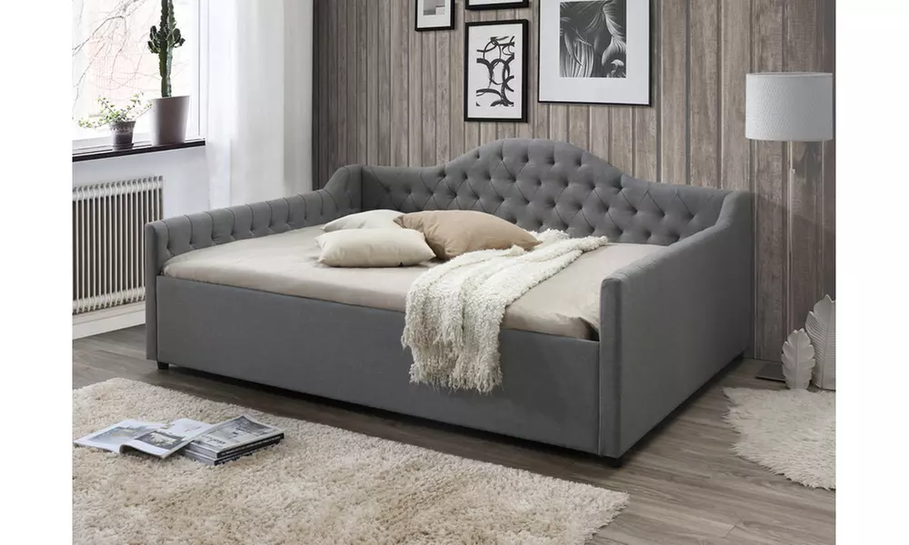 Eliza Full or Queen Size Fabric Daybed  - Primary Image