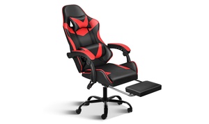 Racing Video Backrest and Seat Height Recliner Gaming  Adjustable Swivel Chair