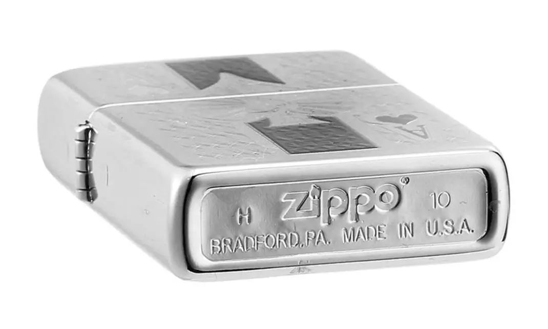 Zippo Classic Ace Lighter, High Polish Chrome, Windproof #24196 - Second Medium