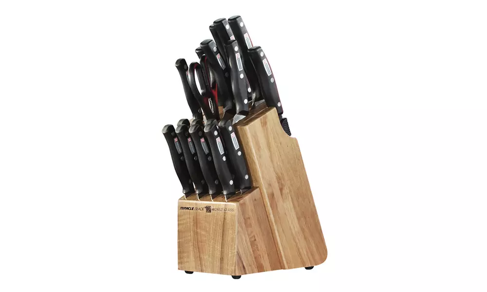 Miracle Blade World Class Knife set- 18 piece with Knife Block - Primary Image
