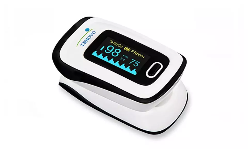  Innovo Deluxe Fingertip Pulse Oximeter with Plethysmograph and Perfusion Index  - Second Medium