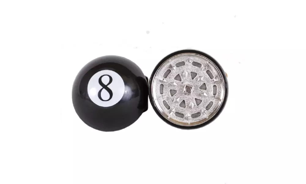 Novelty Herb Grinder with Pollen Sifter, 3pc - Primary Image