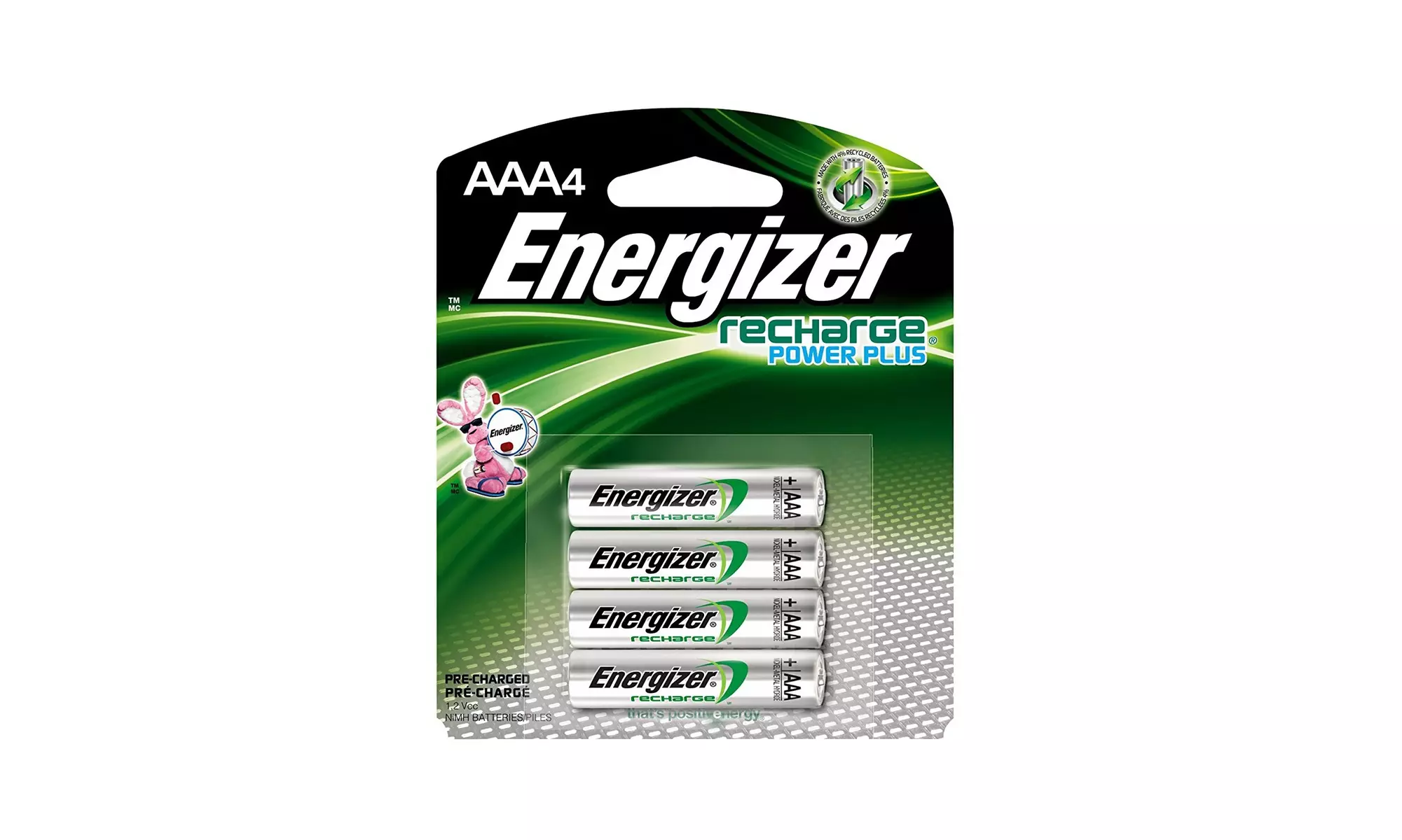 Ray-O-Vac PL7142GENB Recharge Plus NiMH Batteries, C, 2 per Pack - Primary Image