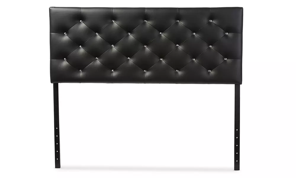 Viviana Upholstered Button-tufted Full or Queen Size Headboard  - Primary Image
