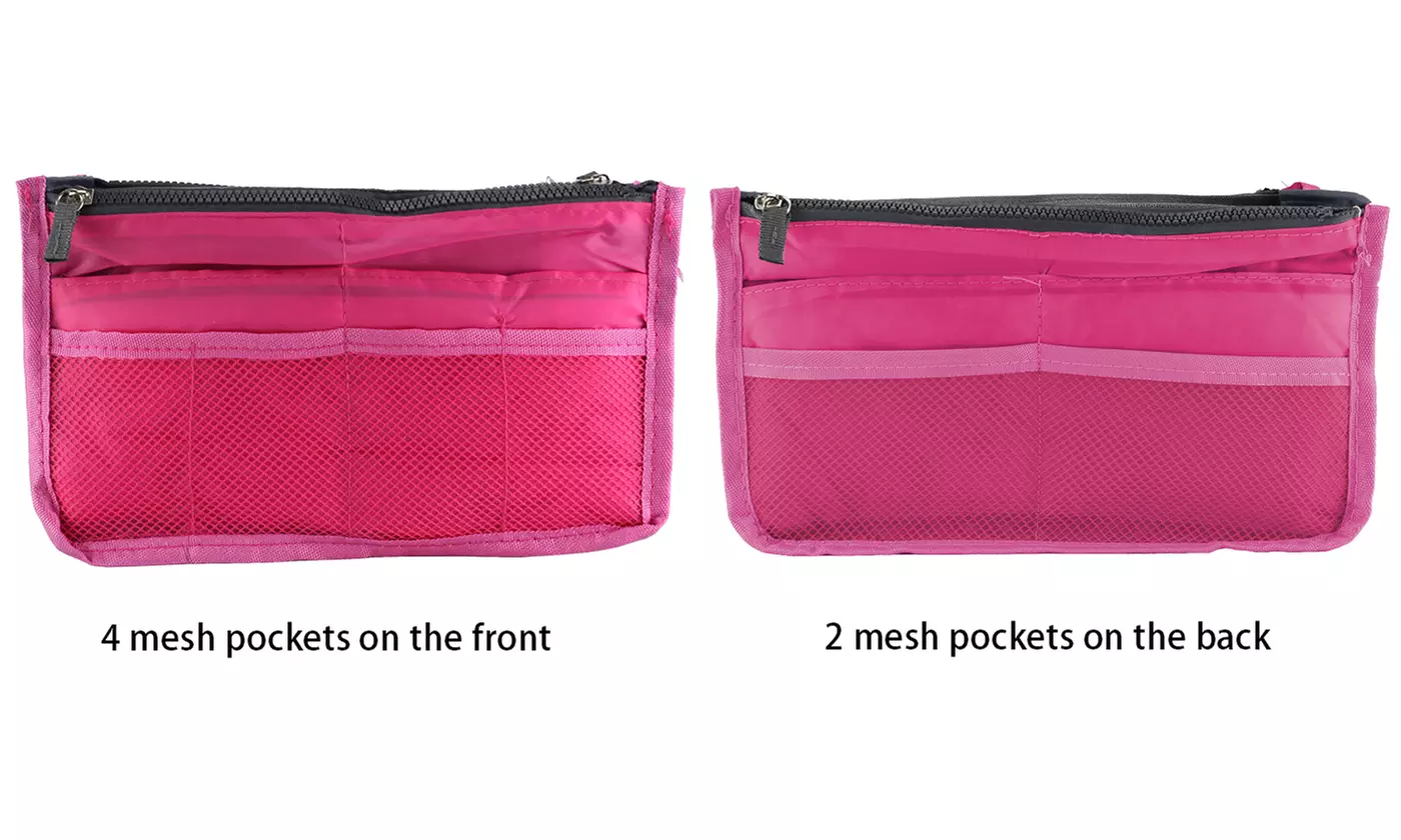 Nylon Purse Bag Handbag Organizer Insert Liner Bag in Bag