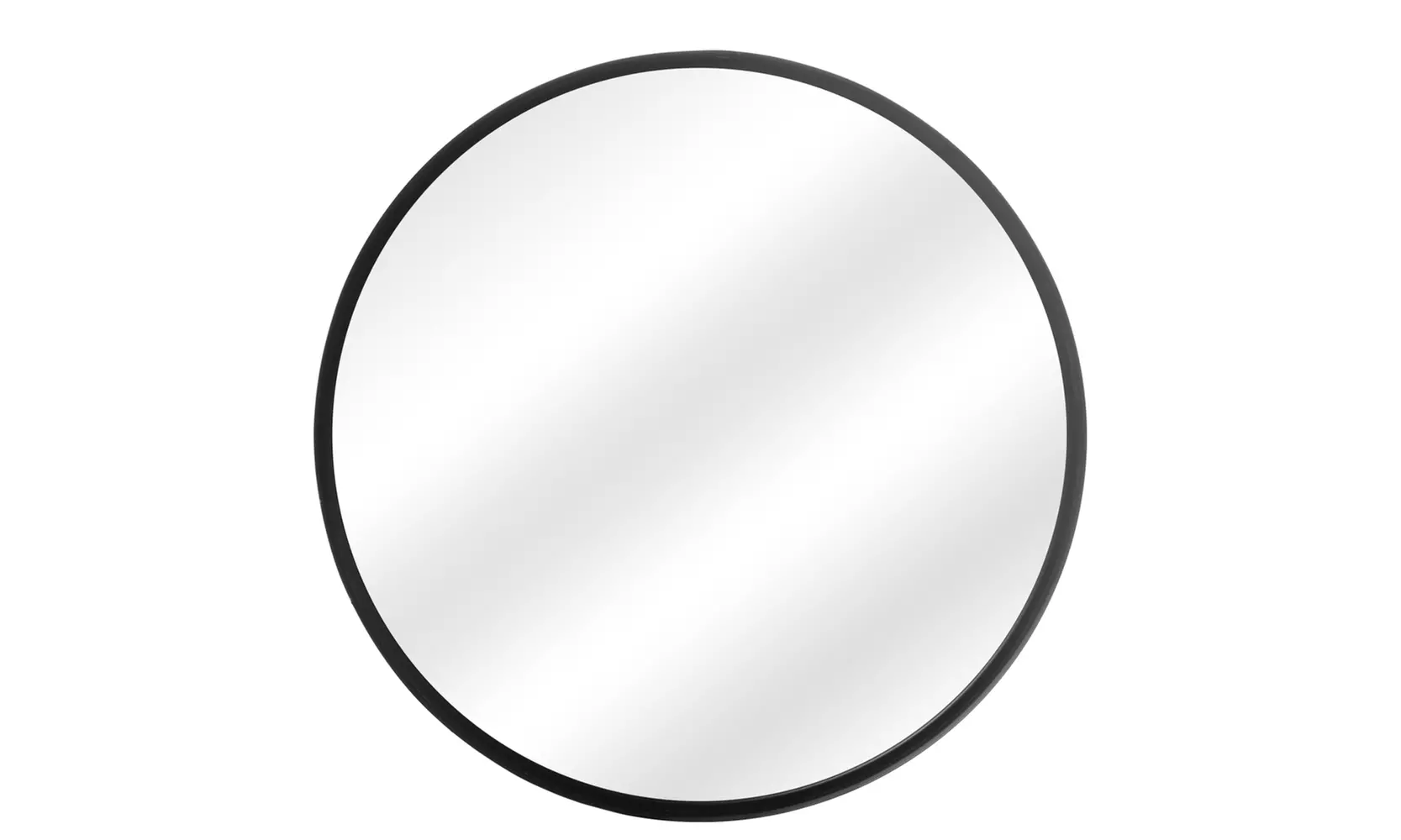 Round Wall Mirror with Metal Frame for Washrooms, Living Rooms - Primary Image