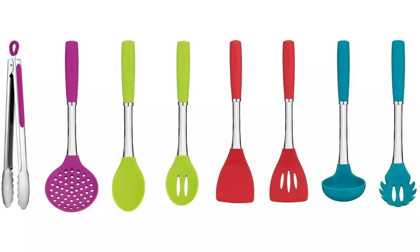 Cuisinart Multi Colored Silicone Kitchen Utensil Set (8- Piece) - Primary Image