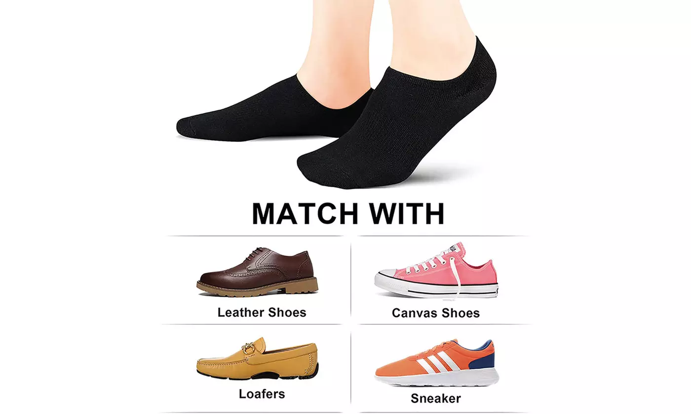 No Show Low Cut Ankle Mens Short Socks Casual Cotton Socks(5/10-Pack)