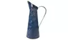 Rustic Vintage Watering Can - Navy Blue Jug Vase Pitcher for Home Office Garden