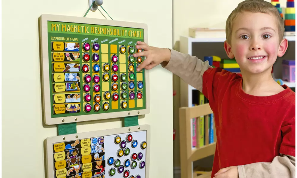 Melissa & Doug Magnetic Responsibility Chart - Primary Image