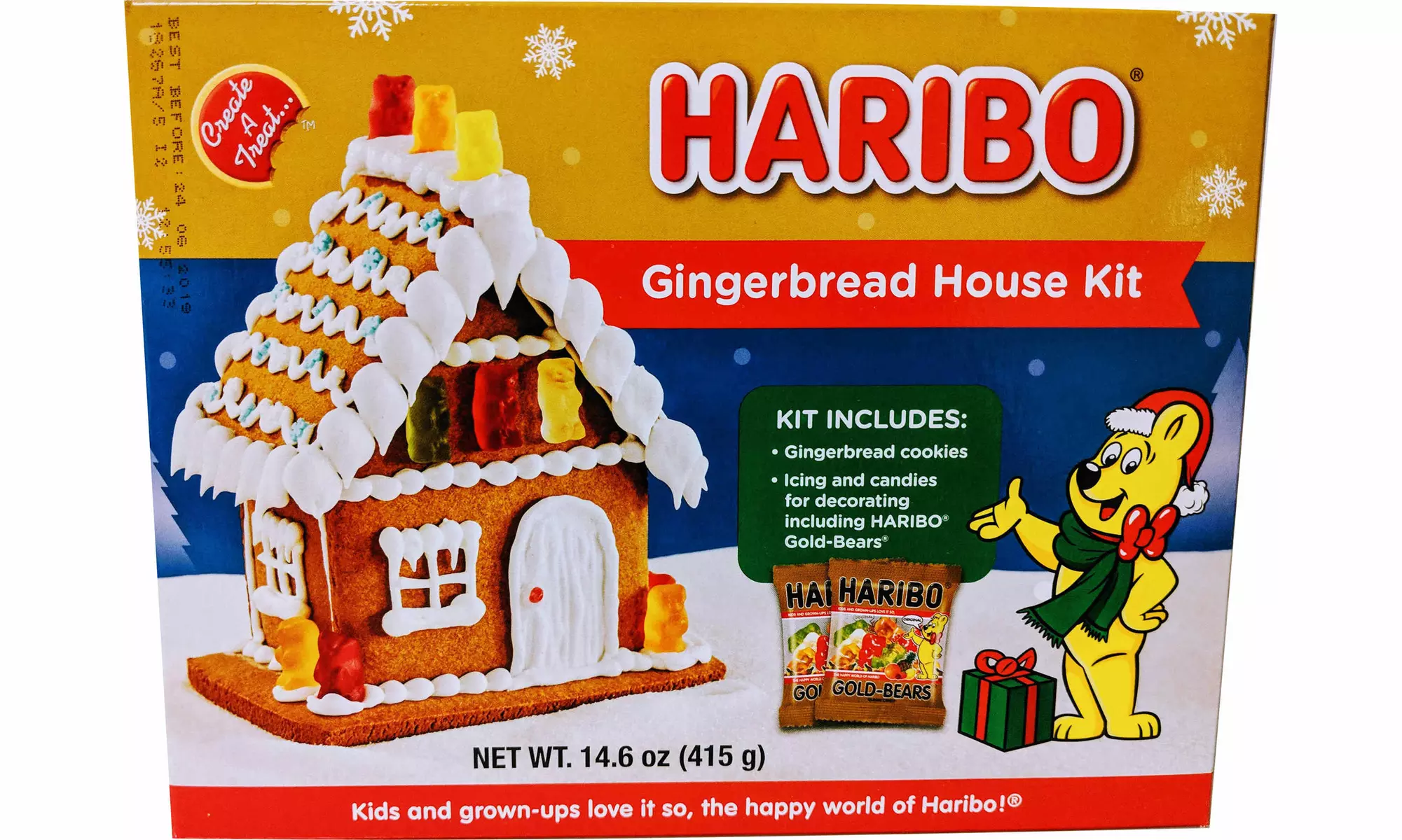 Haribo Gingerbread House Kit - Primary Image