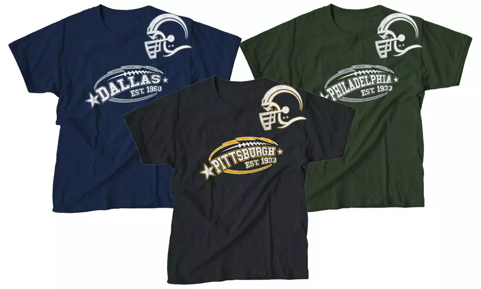 Kid's All-Star Football T-Shirts - Primary Image