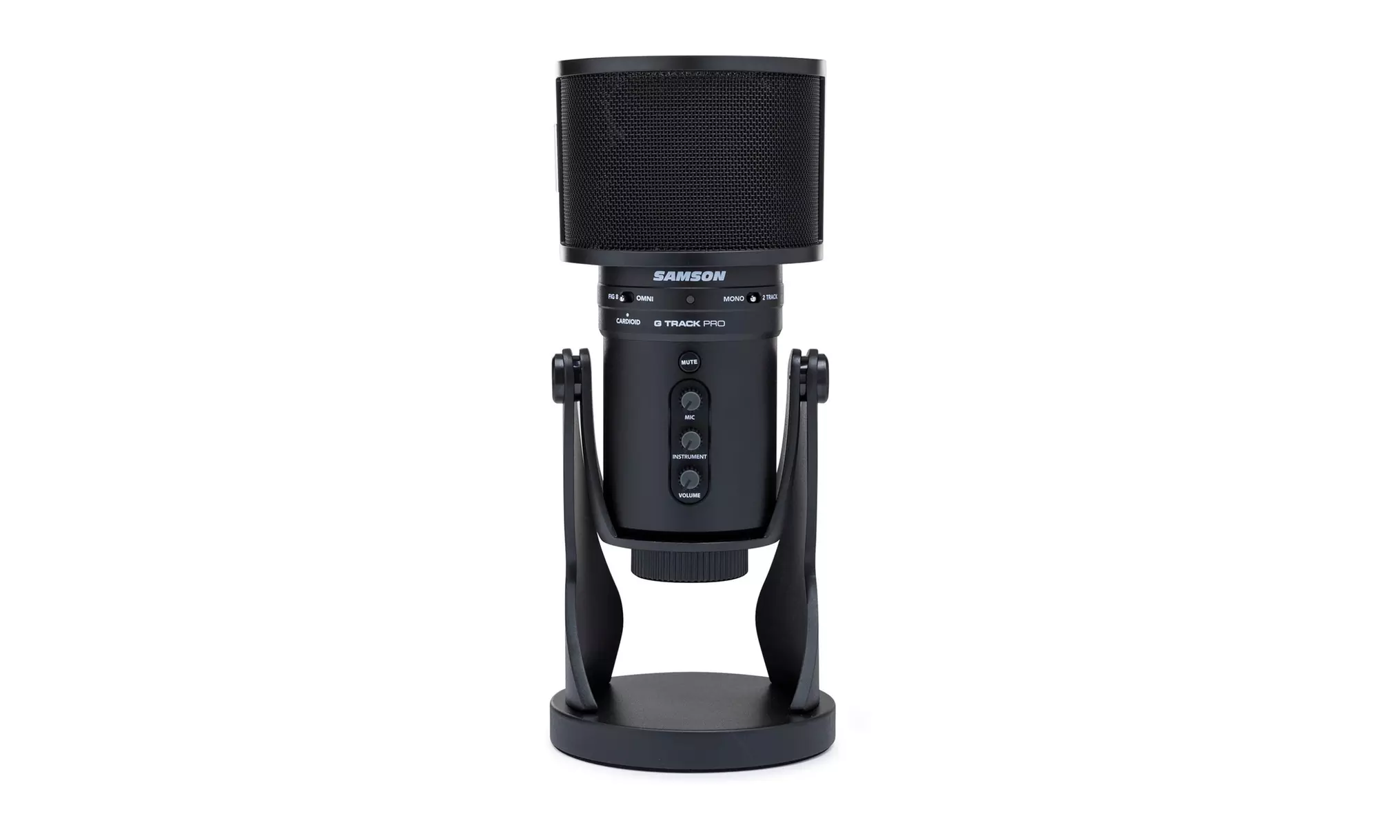 Samson G-Track Pro Professional USB Condenser Microphone Bundle with Pop Filter - Primary Image