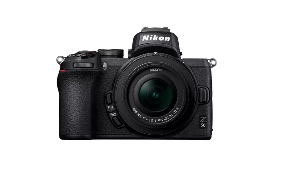 Nikon Z 50 Mirrorless Camera with Z 16-50mm Lens, Mount Adapter, 64GB Card, Kit - Second Medium