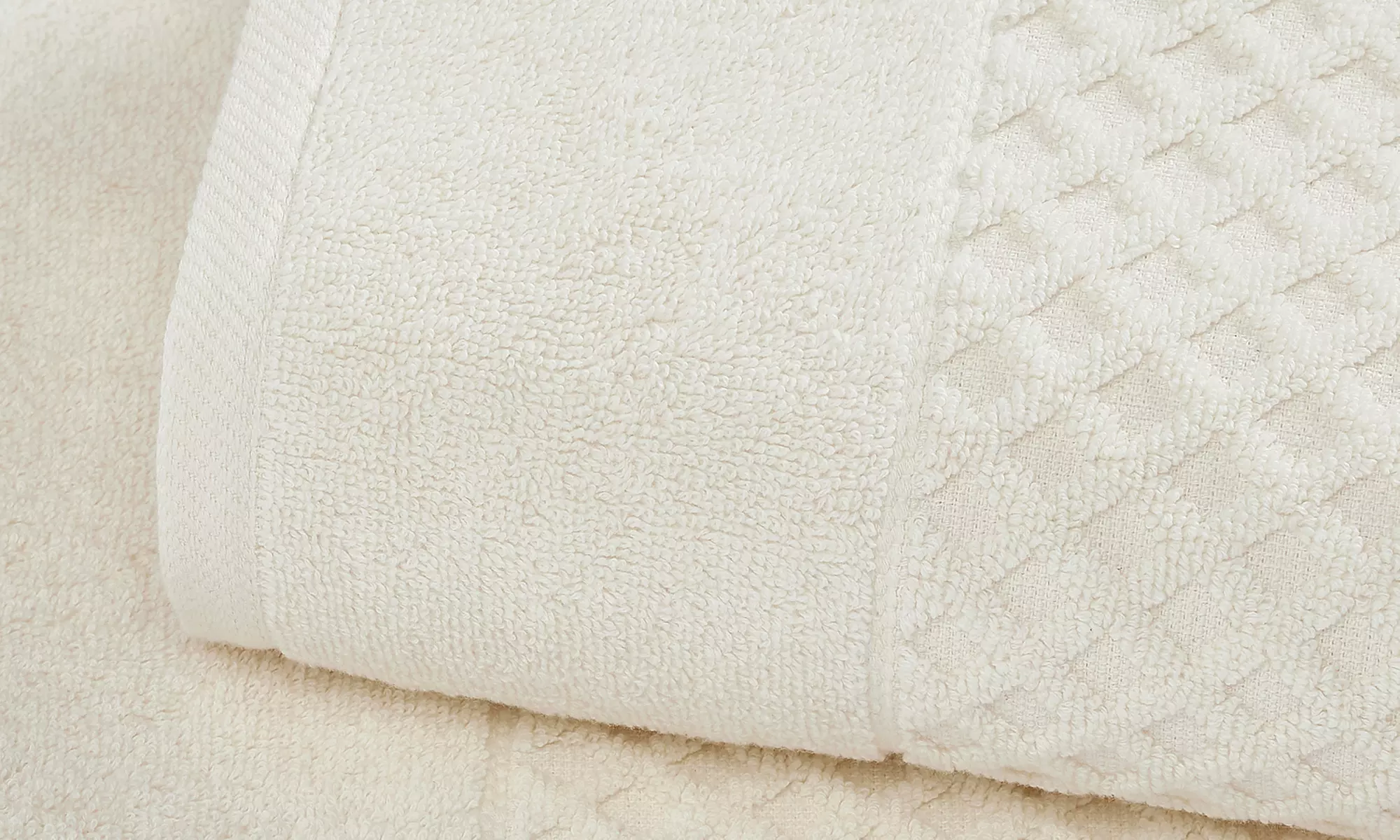Ultra-Soft 100% Cotton Diamond Waffle Bath Towels