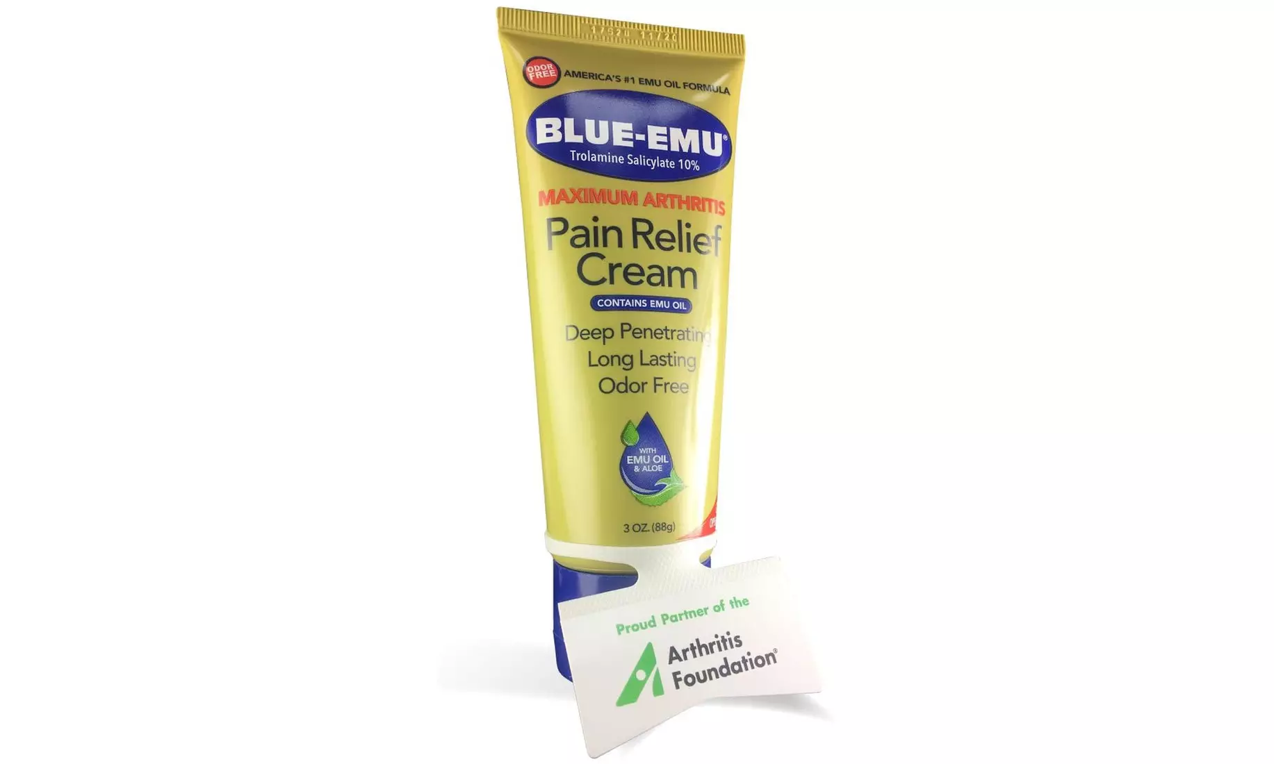 Blue Emu Maximum Arthritis Pain Relief Cream, 3 Ounce - Primary Image