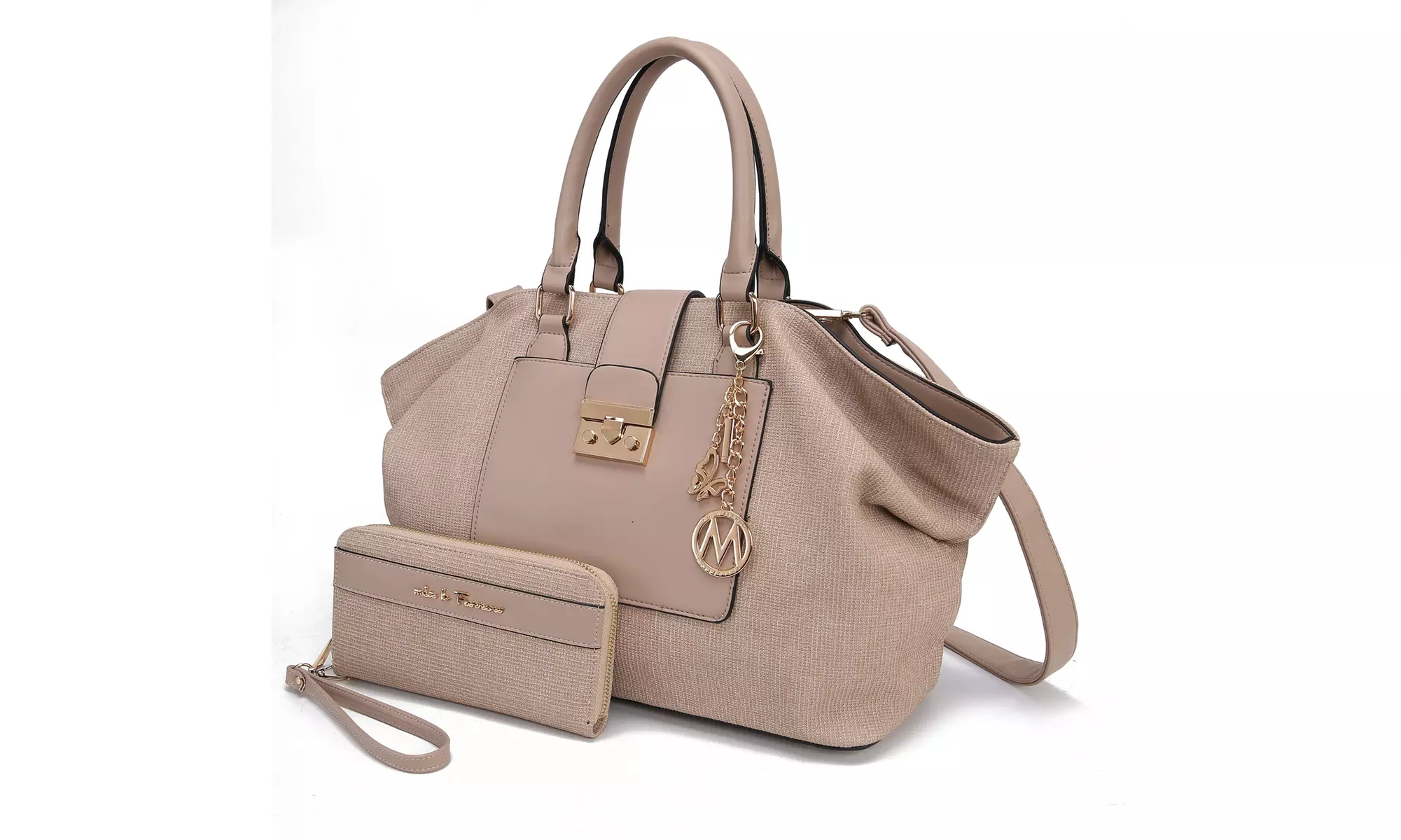 MKF Collection Handbag with FREE matching wallet by Mia K.  - Primary Image