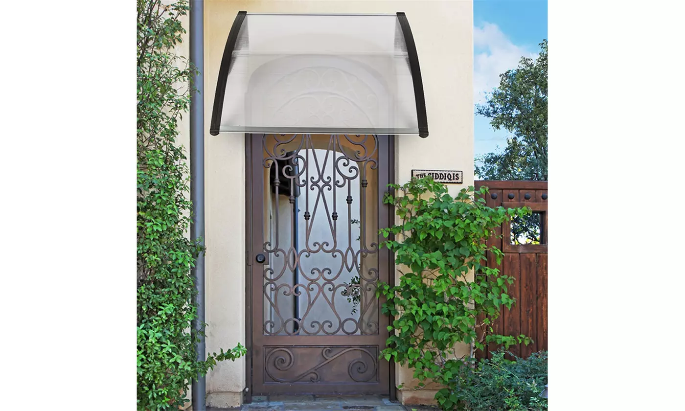 100 x 80 Household Application Door & Window Rain Cover Eaves Canopy - Primary Image