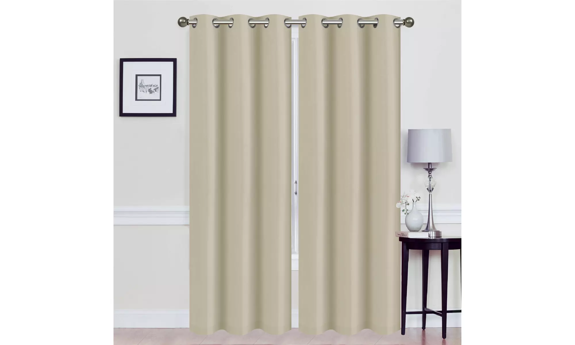 Foam-Backed Blackout Grommet Panel Pair (63" and 84" Lengths)
